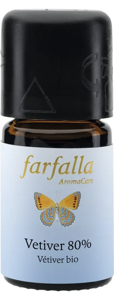 Farfalla Vetiver bio, ätherisches Öl (5ml)