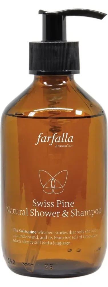 farfalla - SwissPineNaturalShower&Shampoo, 250 ml