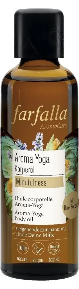 farfalla - Mindfulness,Aroma-YogaKörperöl, 75 ml