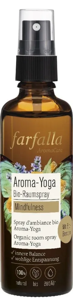 Farfalla Mindfulness, Aroma-Yoga Bio-Raumspray (75ml)