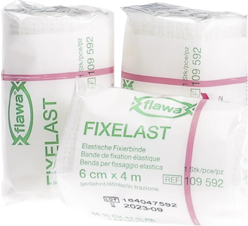 FLAWA Fixierbinde Cellux 6cmx4m (20 Stk)