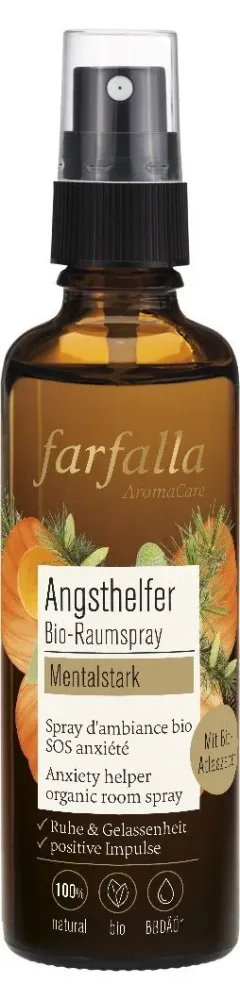 Farfalla Mentalstark, Angsthelfer Bio-Raumspray (75ml)