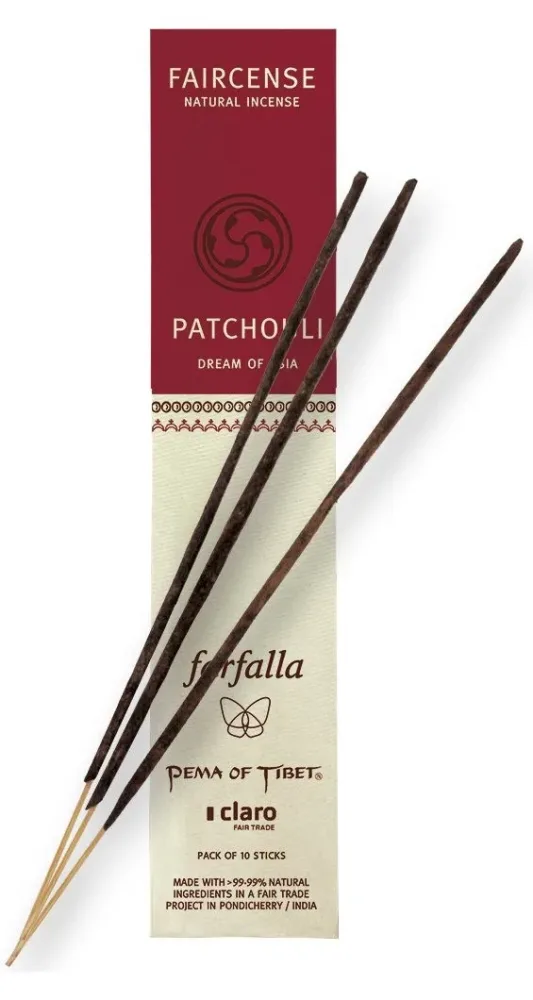 Farfalla Faircense Patchouli/Dream of Asia Räucherstäbchen (10 Stk)
