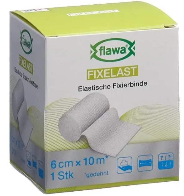 FLAWA Fixelast Fixierbinde (6cmx10m)