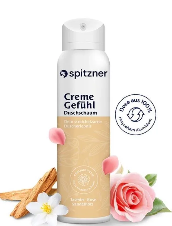 Spitzner Duschschaum Creme Gefühl (50ml)