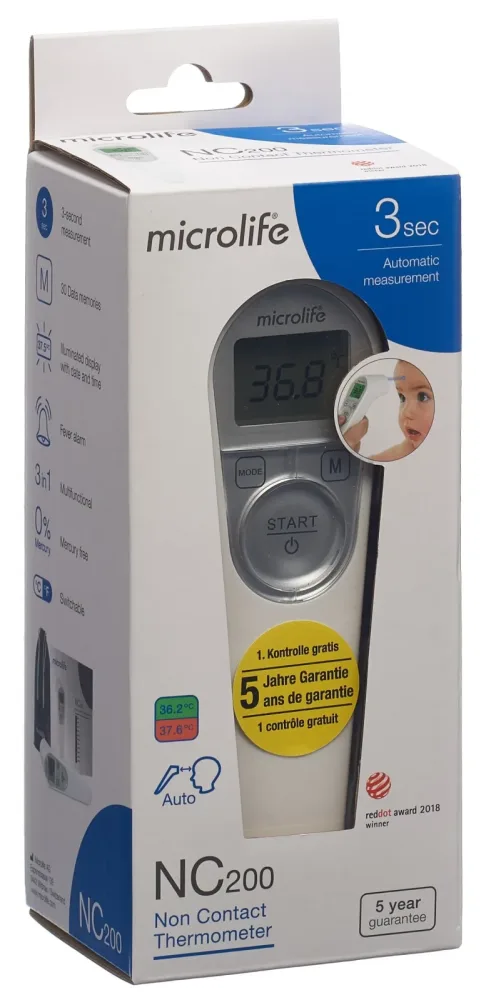 Microlife Non Contact Fieberthermometer NC200 (1 Stk)