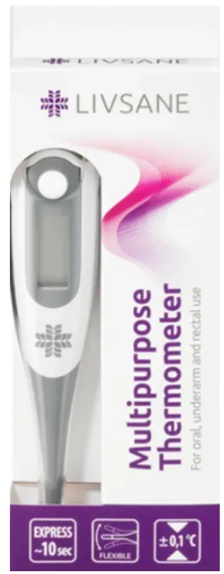 Livsane Achsel-Thermometer (1 Stk)