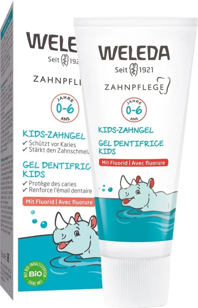 Weleda Kids-Zahngel mit Fluorid (50ml)