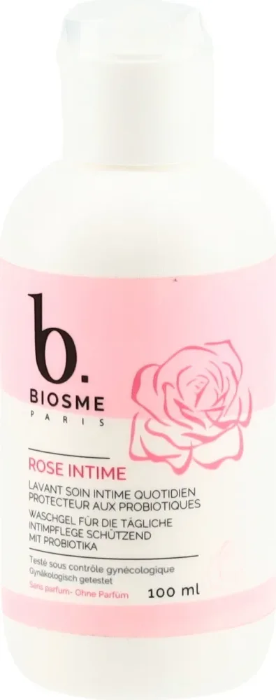 Biosme Waschgel Intimpflege Rose Probiotika (100ml)