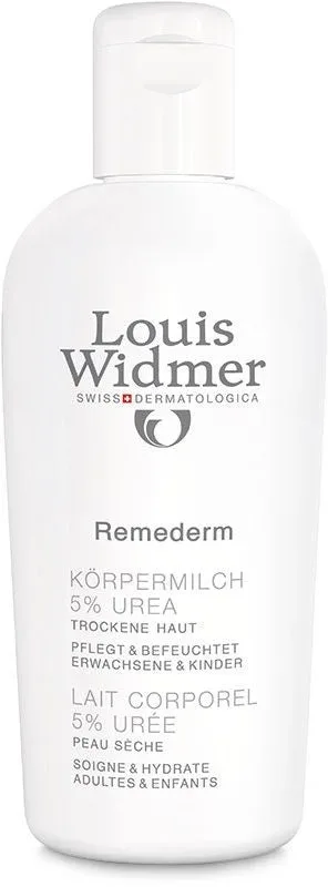 Louis Widmer Remederm Dry Skin Körpermilch 5% Urea unparfümiert (400ml)