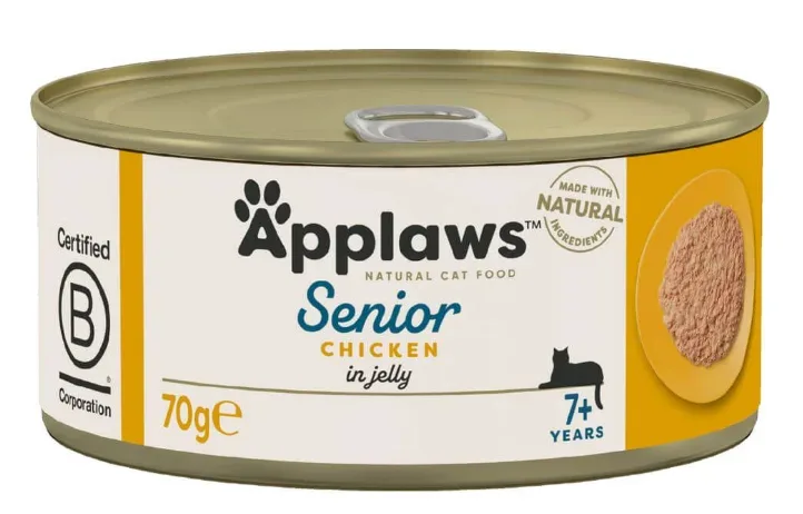 Applaws Senior mit Huhn, Nassfutter für Katzen (70g)