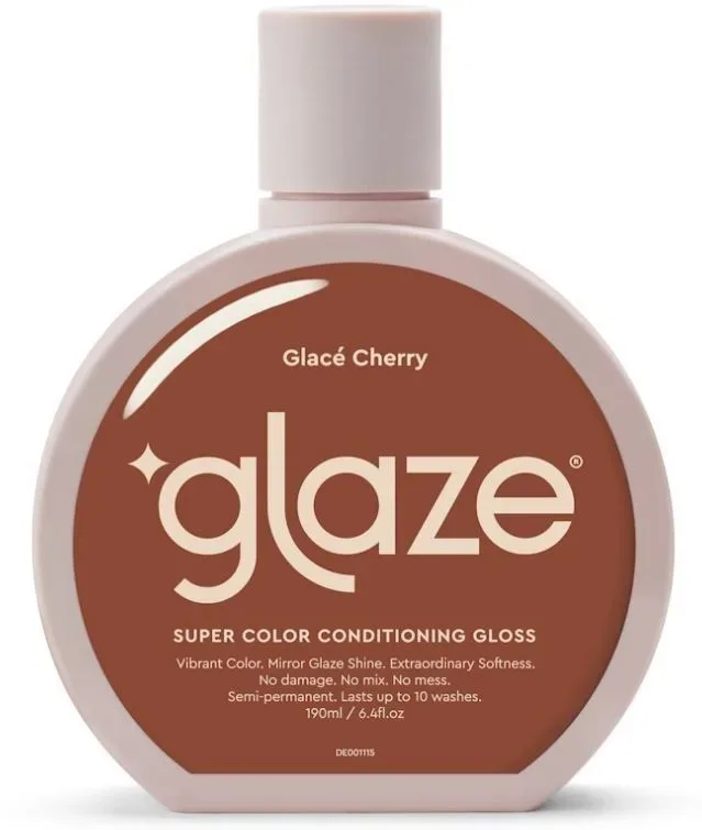 Glaze - Super Color Conditioning Hair Gloss Glace Cherry, Cond. Gloss Glace Cherry, 190 ml