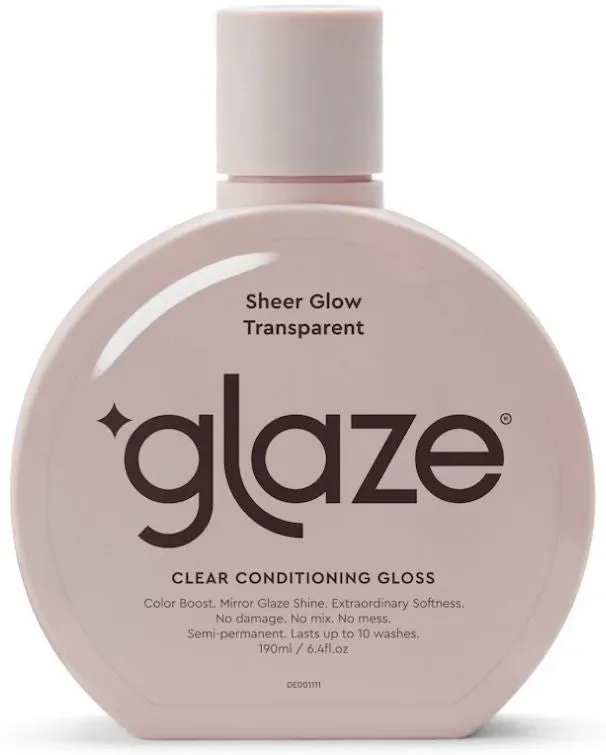 Glaze - Super Color Conditioning Gloss Sheer Glow Transparent, 190 ml, Tranparent Sheer Glow