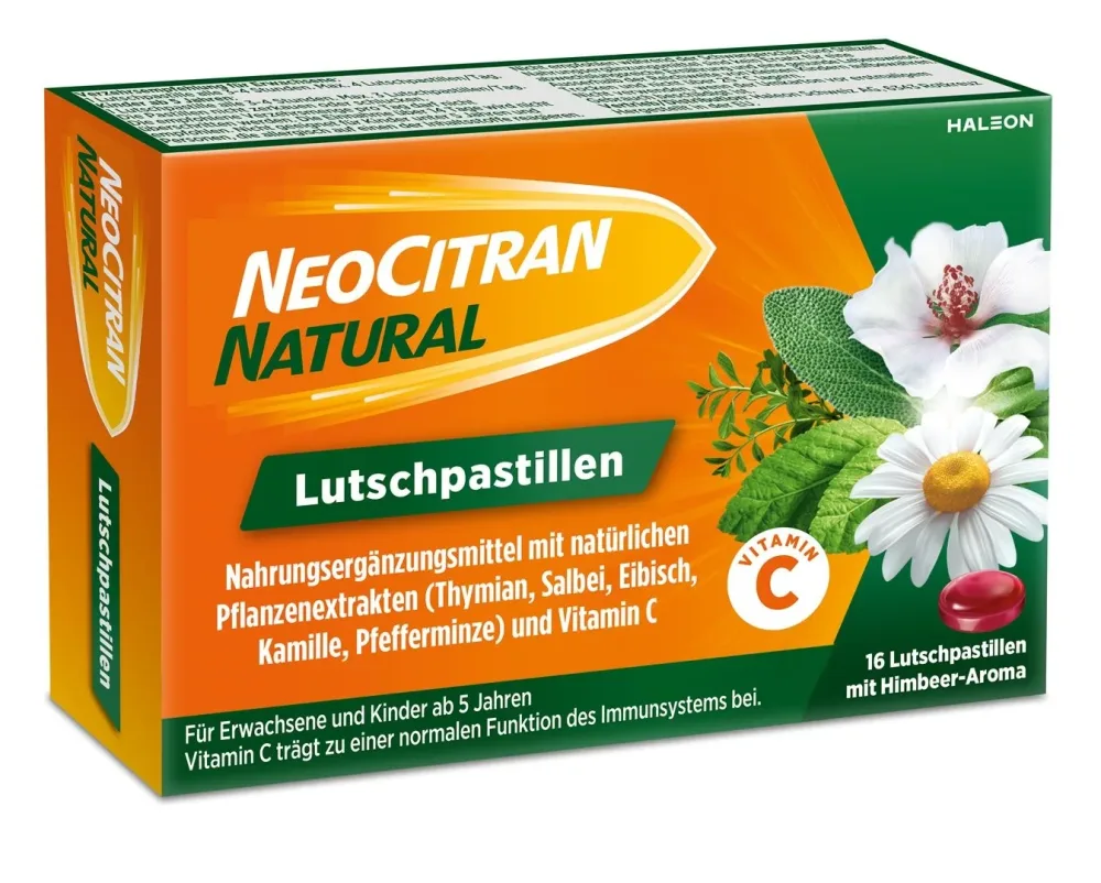 NeoCitran Natural Lutschpastillen (16 Stk)