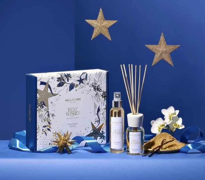 Millefiori MILANO Duft Geschenkset Dolce Vaniglia (2-teilig)