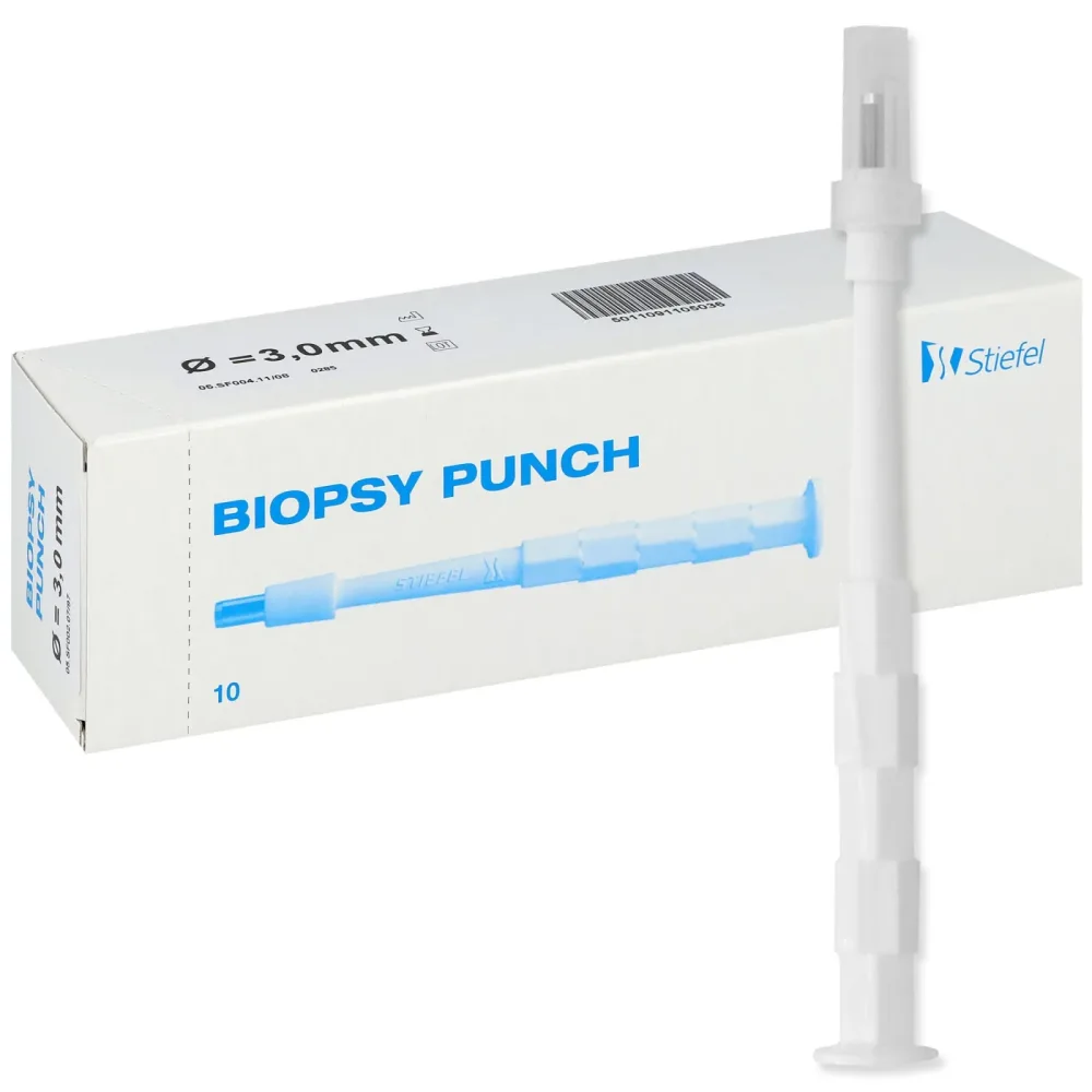 STIEFEL Biopsy Punch sterile Hautstanze 3mm (10 Stk)