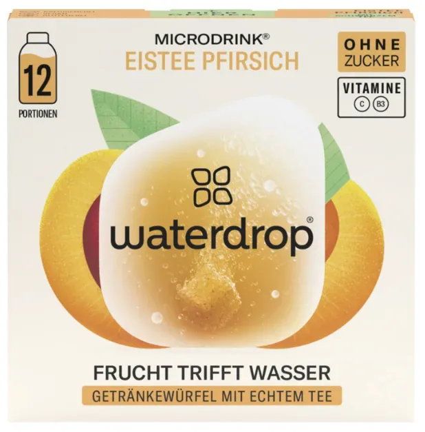 waterdrop Microdrink Eistee Pfirsich (12 Stk)