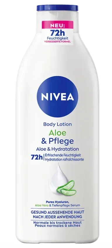 Nivea - Aloe & Pflege Body Lotion, 400 ml