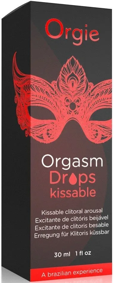 Orgie - Enhancing Drops kissable Stimulationsgel - Rot - 30 ml