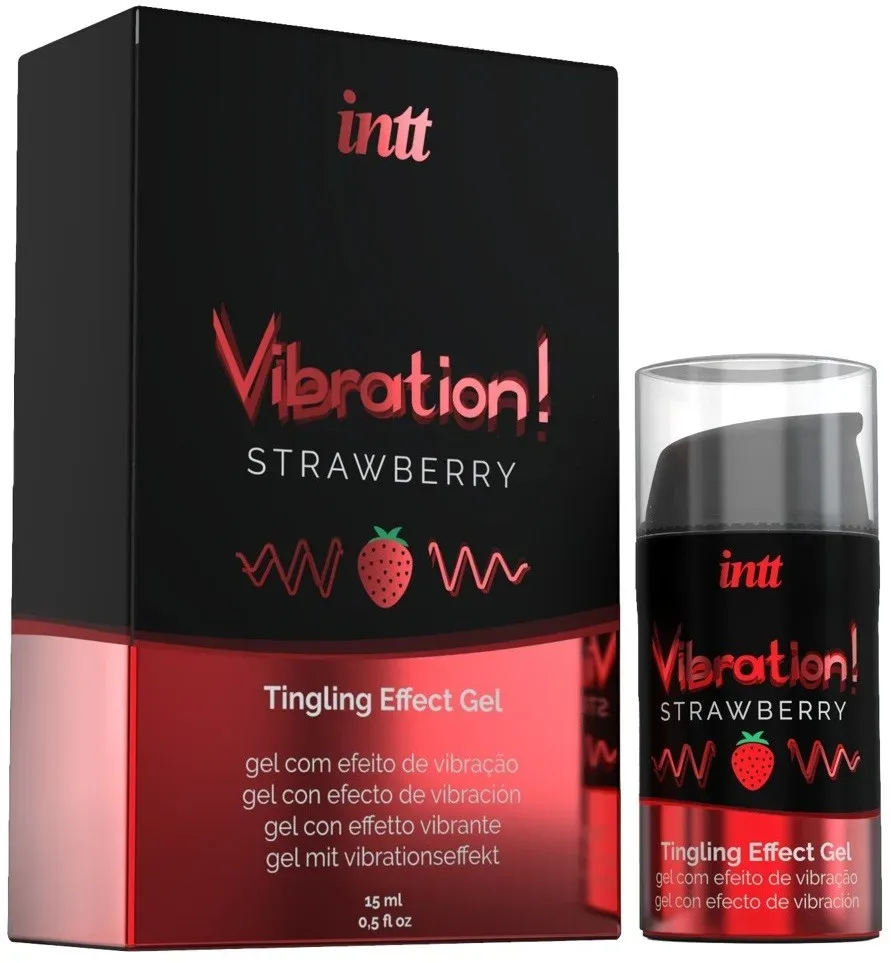 intt vibration! Strawberry Gel Orgasm Enhancer[Red], Erdbeere - Amorana