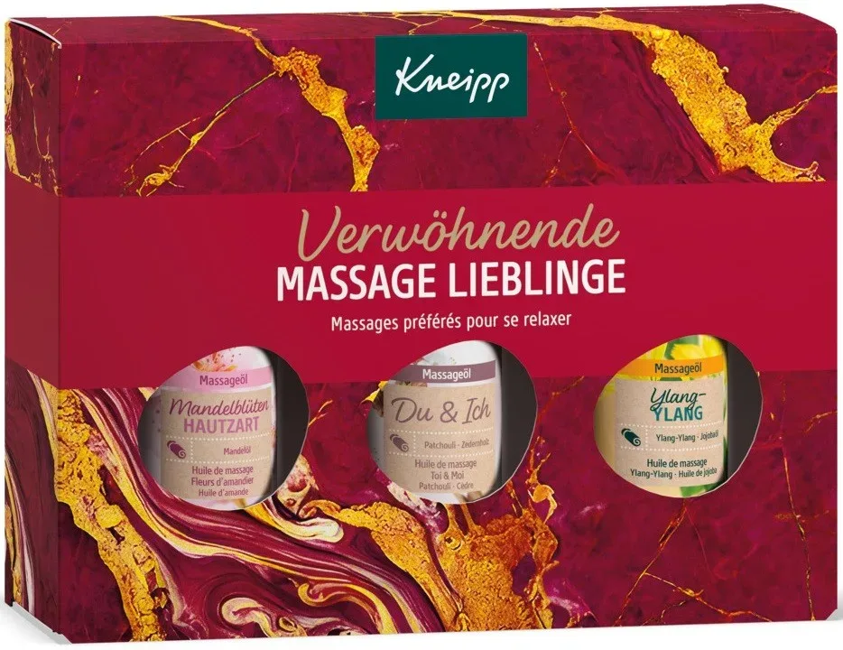 Kneipp - Geschenkset, Verwöhnende Massage Lieblinge, Set