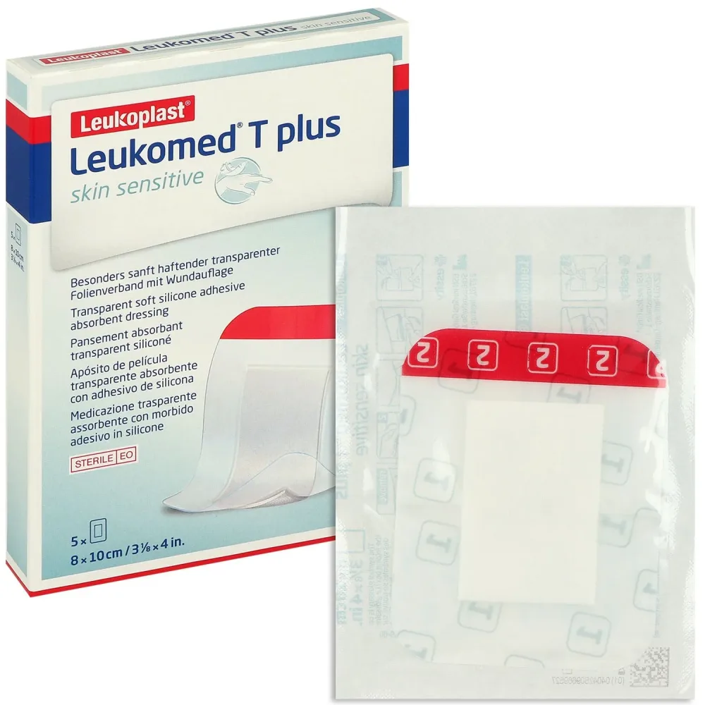 Leukomed T plus skin sensitive steriler Wundverband, 10x25cm (1 Stk)
