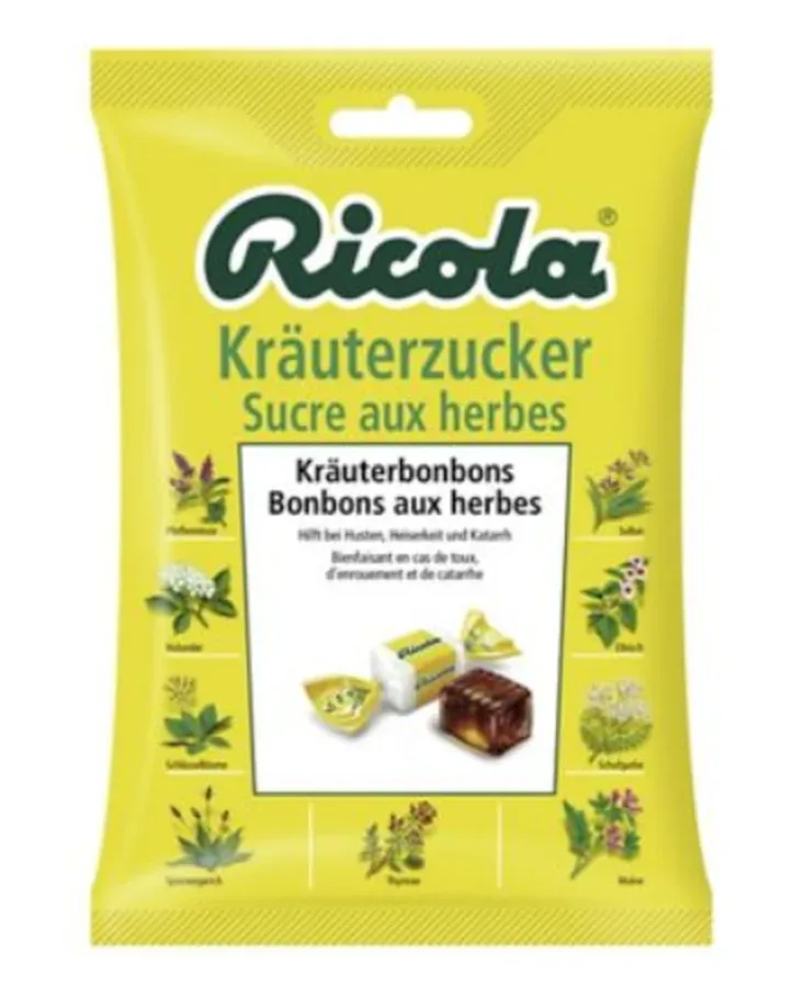 Ricola Kräuterbonbons Halsbonbons (83g)