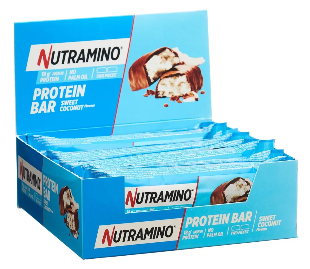 NUTRAMINO Proteinbar Sweet Coconut (12x55g)