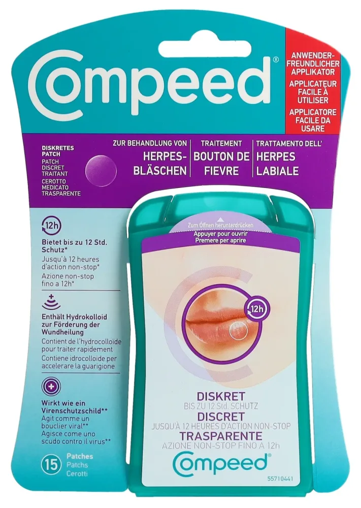 COMPEED Herpesbl&auml;schen Patch (neu) 15 Stk