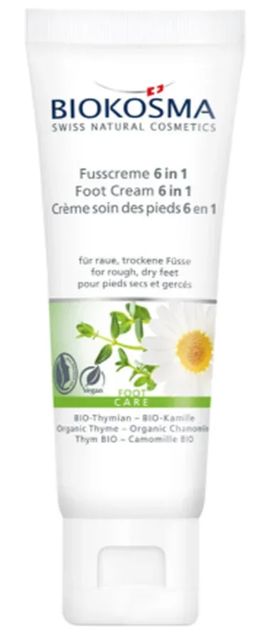 Biokosma Fusscreme 6 IN 1 Bio-Thymian – Bio-Kamille 20ml