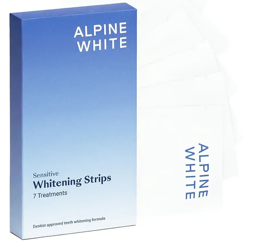 Alpine White Whitening Strips für 7 Anwendungen (1 Stk)