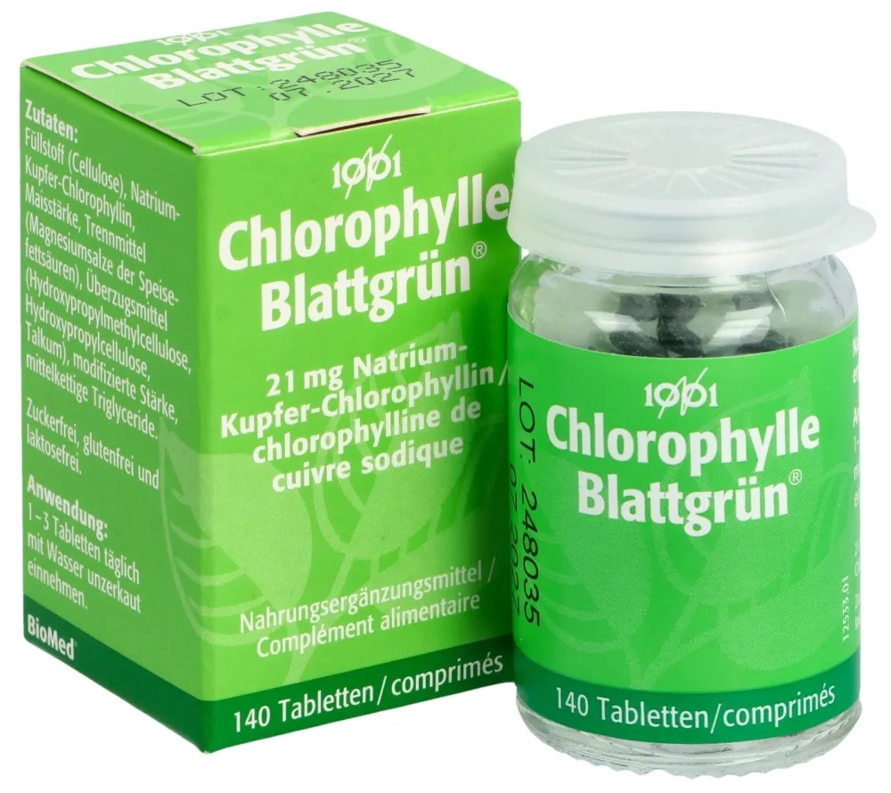 Blattgrün 1001 Chlorophylle Tabletten (140 Stk)