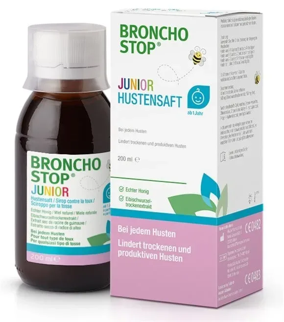 BRONCHOSTOP Junior Hustensaft (200ml)
