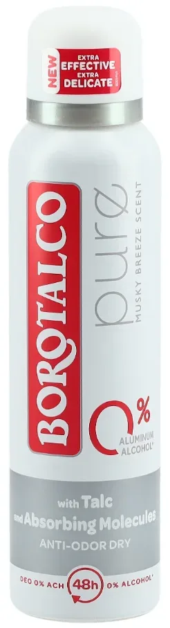 Borotalco Deo Pure Clean Freshness Spray, ohne Aluminiumsalze