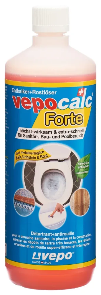 vepocalc Forte Entkalker & Rostlöser (1 Liter)