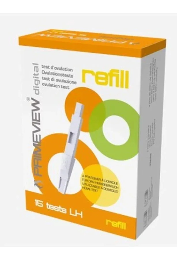 Primeview Ovulationstest digital Nachfüllpack (15 Stk)