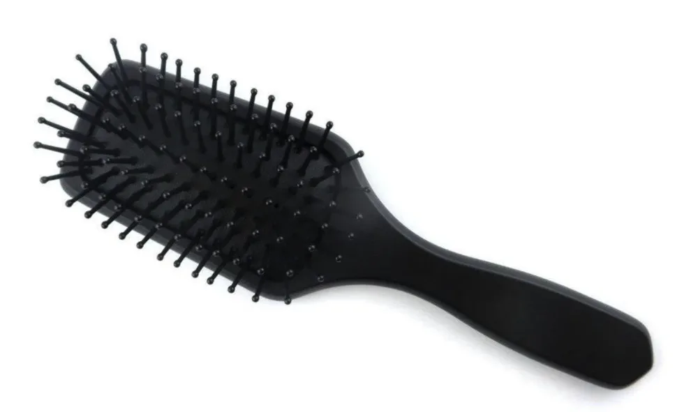 Herba.Mini Haarb&uuml;rste, Softtouch, schwarz
