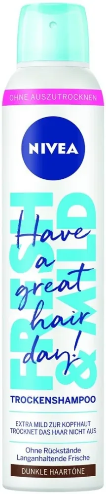Nivea Trockenshampoo, dunkle Haartöne (200ml)