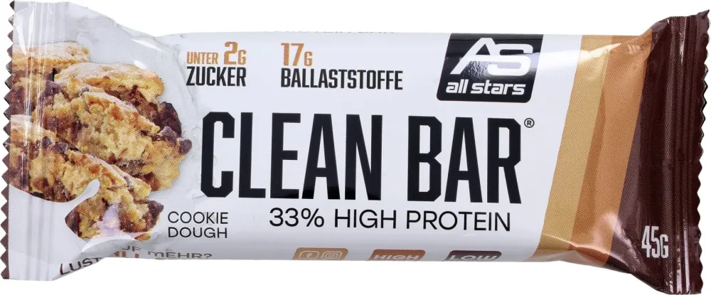 All Stars Clean Bar Cookie Dough (45g)