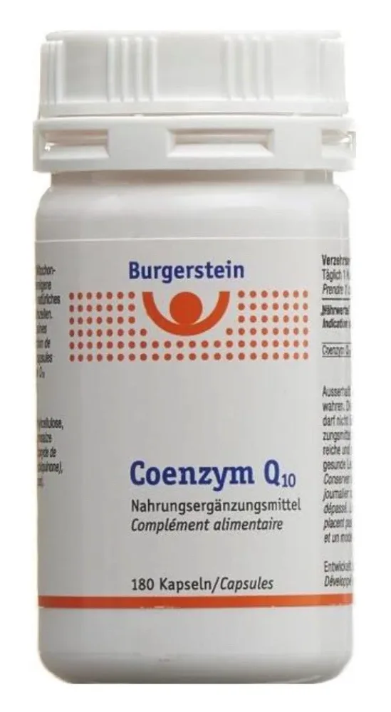 BURGERSTEIN Coenzym Q10 Kaps 180 Stk