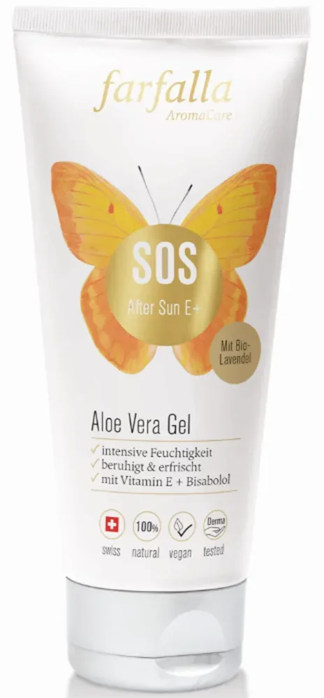 farfalla SOS After Sun E+ Aloe Vera Gel, 100ml