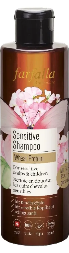 farfalla Sensitive Shampoo Wheat Protein, 200ml