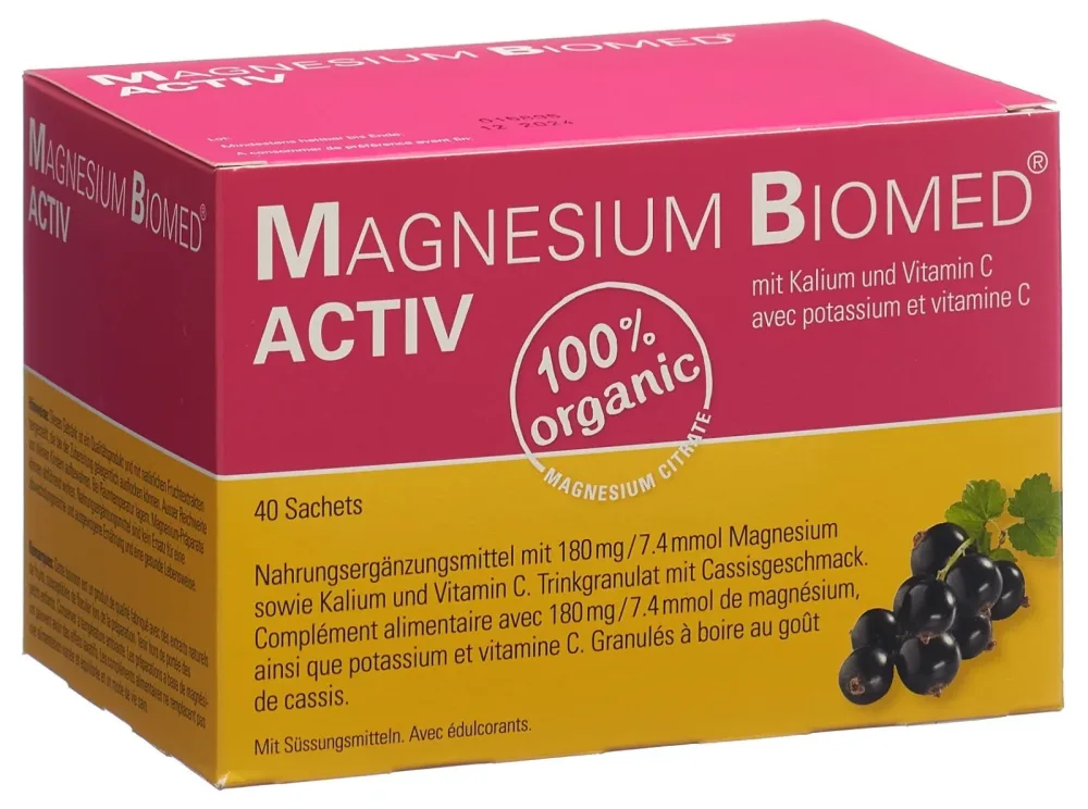 Magnesium Biomed Activ Beutel (40 Stk)