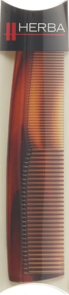 Herba Taschenkamm, Kunststoff, braun, 14 cm