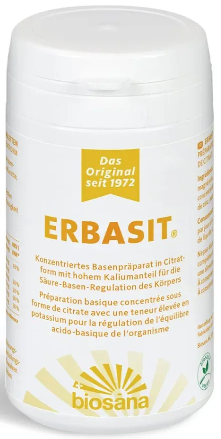 Biosana ERBASIT konzentriertes Basenpräparat Tabletten (120 Stk)