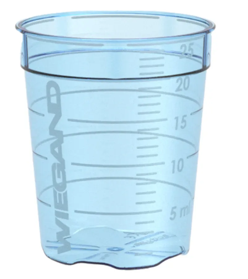 Wiegand MediBecher Multi blau, 25ml (47 Stk)