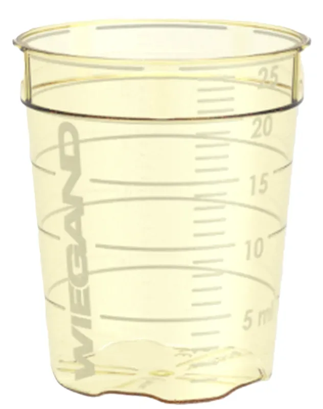 Wiegand MediBecher Multi, gelb, 25ml (47 Stk)