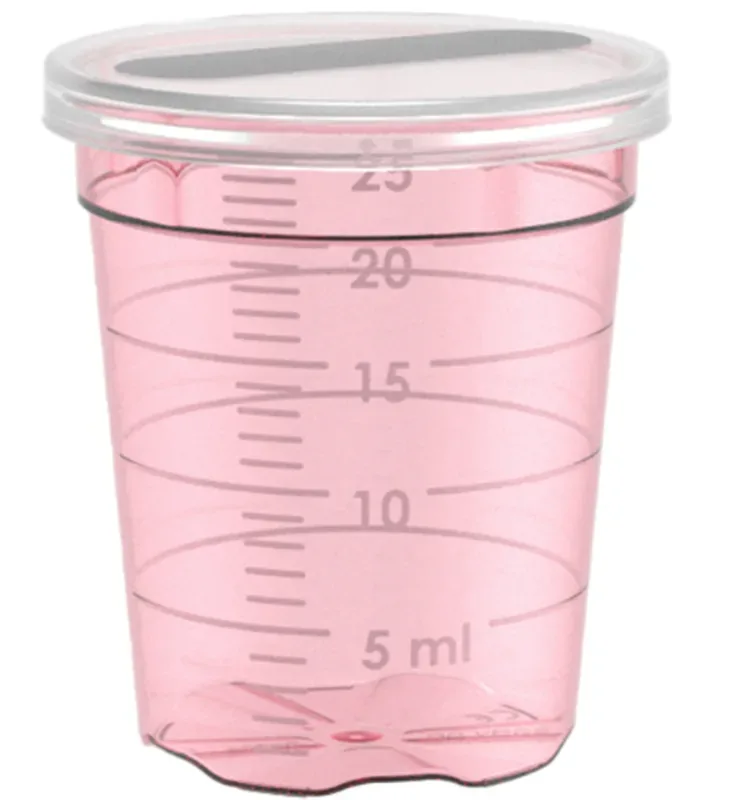 Wiegand MediBecher Multi rot, 25ml (47 Stk)