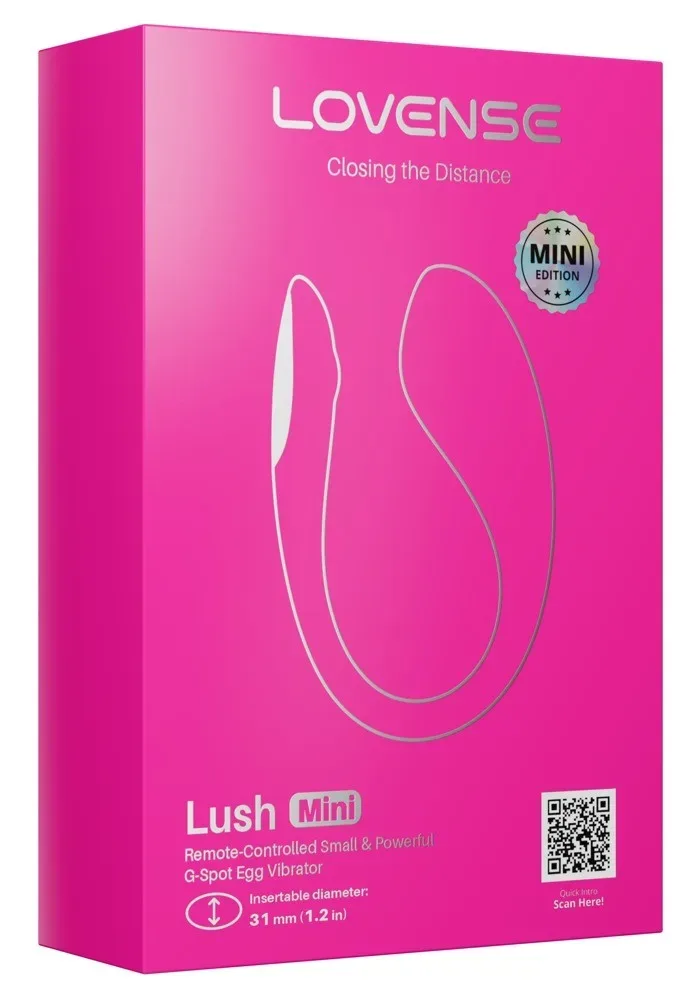 Lovense Lush 4 Mini App-Gesteuertes Vibro-Ei