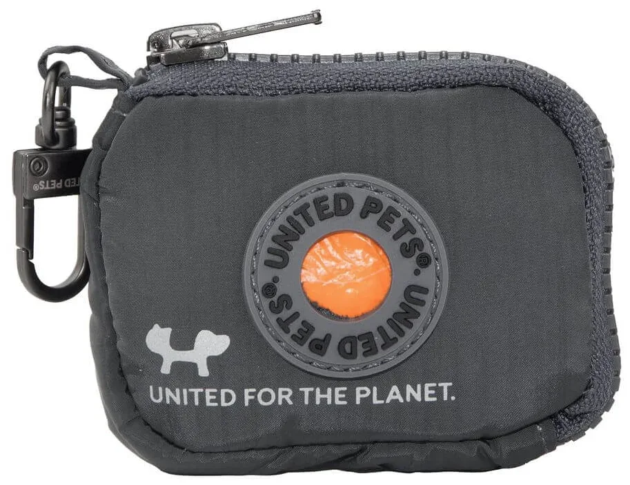 United Pets Citylife Beutelspender, dunkelgrau, 7x10cm (1 Stk)